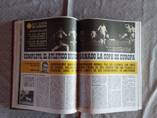 Revista Atlético de Madrid 1971/72.