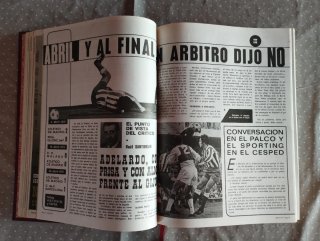 Revista Atlético de Madrid 1971/72.