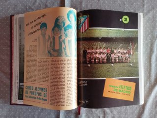 Revista Atlético de Madrid 1971/72.