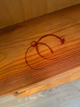 Mueble de entrada vintage madera maciza | Aparador