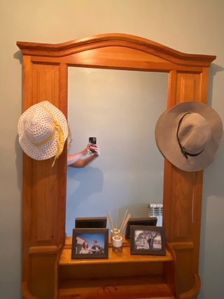 Mueble de entrada vintage madera maciza | Aparador
