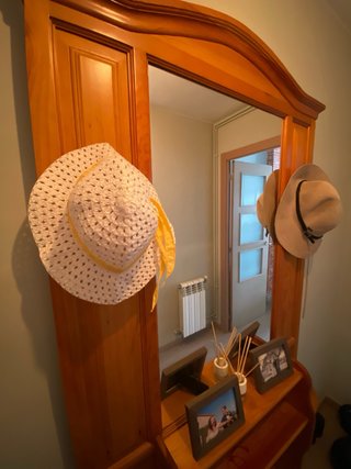 Mueble de entrada vintage madera maciza | Aparador