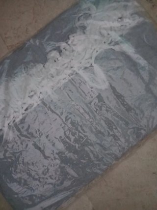 Colcha de verano gris