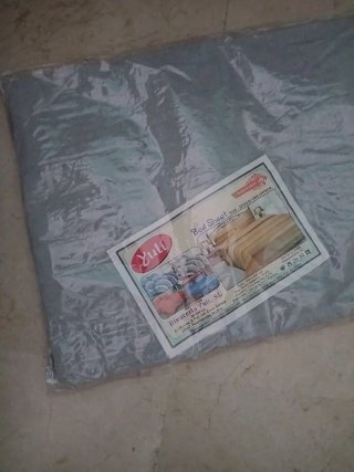 Colcha de verano gris