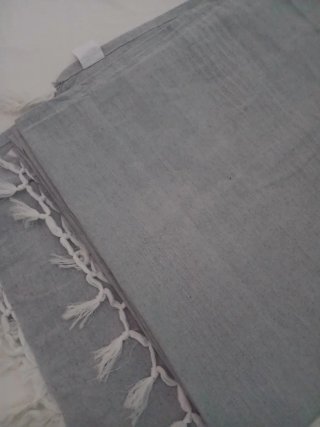 Colcha de verano gris