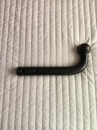 Bola de remolque cuello de cisne