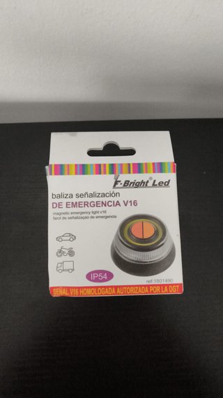 Baliza Señalización Emergencia V16 F-Bright Led