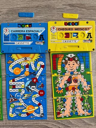 Lote 6 Cassettes Feberjuegos