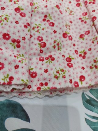 Vestido bebé T-12 meses floral para ocasiones