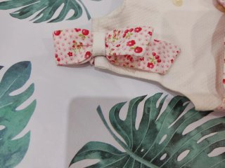 Vestido bebé T-12 meses floral para ocasiones