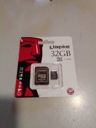 Tarjeta Micro SD Kingston 32GB Clase 4