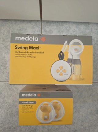 Medela Swing Maxi + coppe Hands-free
