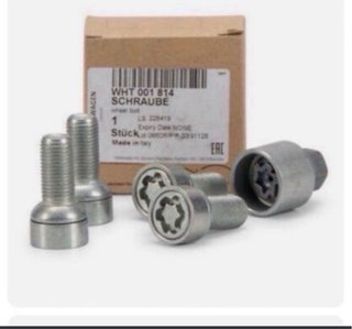 TORNILLOS ANTIRROBO VW GOLF AUDI SEAT vw T5 T6.1T7