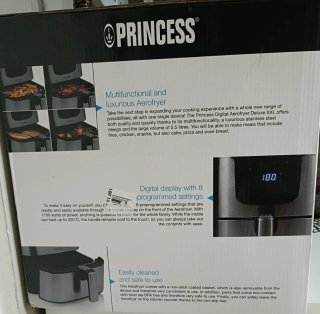 Freidora Aire Digital Princess XXL está nueva
