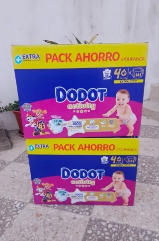 288 Pañales(2x144) Dodot Activity t4+