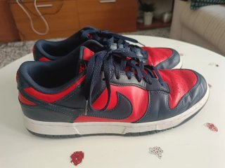 Zapatillas Nike Dunk Low Rojas y Azules