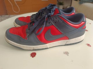 Zapatillas Nike Dunk Low Rojas y Azules