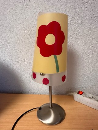 Lámpara infantil flor