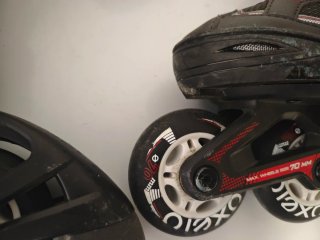Patines en línea Oxelo con protecciones