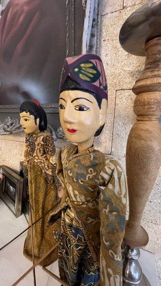 Figuras balinesas antiguas