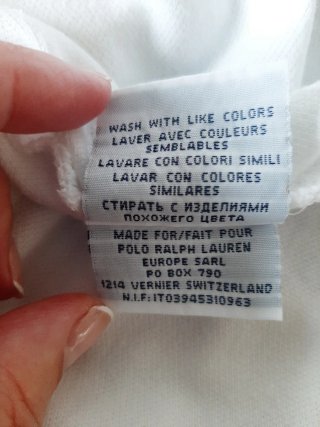 Polo Ralph Lauren Blanco Talla S