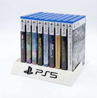 Supporto Giochi PS5 - Espositore/Stand 10 giochi