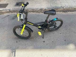2 Bicicletas Decathlon Negras Infantil