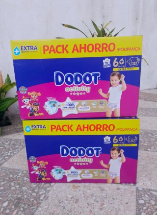 234 Pañales(2x117) Dodot Activity t6+