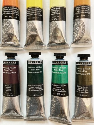 21 colori olio Sennelier Extra-Fine 40ml