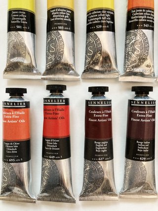 21 colori olio Sennelier Extra-Fine 40ml