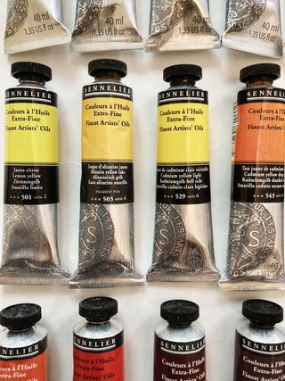 21 colori olio Sennelier Extra-Fine 40ml