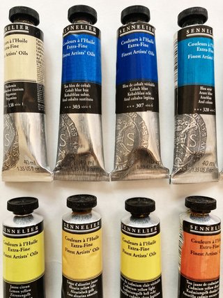 21 colori olio Sennelier Extra-Fine 40ml