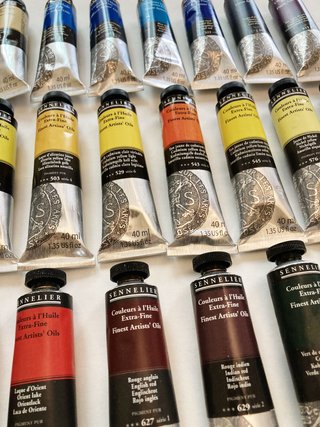 21 colori olio Sennelier Extra-Fine 40ml
