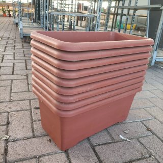 Set 9 Vasi Fioriera Rettangolari Balcone