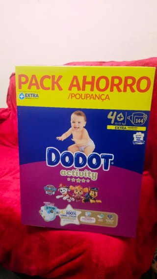 Panales Dodot Activity t4+ 144 unidades