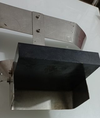 Soporte fueraborda kayak inox