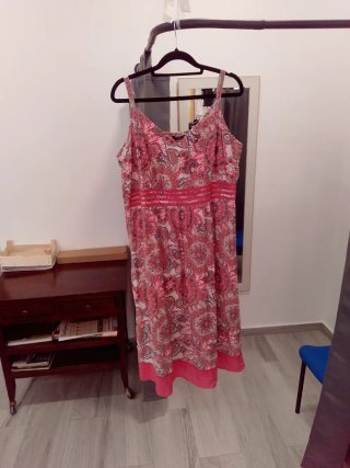 Vestido Midi Floral Talla 18