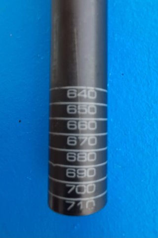 Manillar PRO THARSIS 710mm Carbono Plano