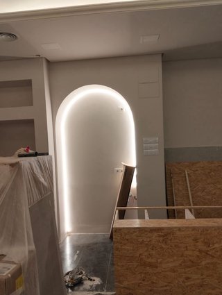 Se reslizan trabajos de pladur , pintura , alizado
