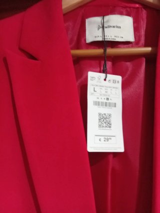 Blazer Rojo Mujer