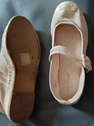 Alpargatas Ideal Shoes Talla 37 Beige