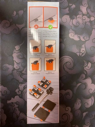 Kit de transporte/elevador de muebles pesados