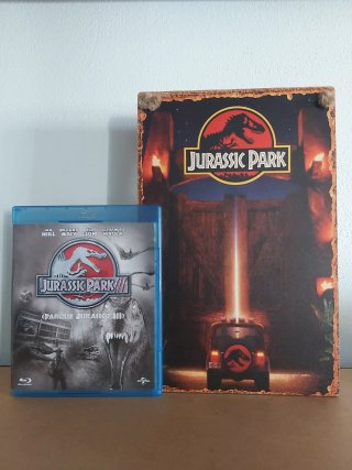 Colección 7 Películas Jurassic Park DVD Blu-ray 4K