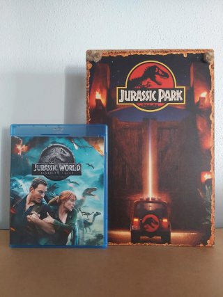 Colección 7 Películas Jurassic Park DVD Blu-ray 4K