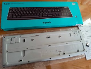 Teclado Logitech K270 Inalámbrico + USB Unifying