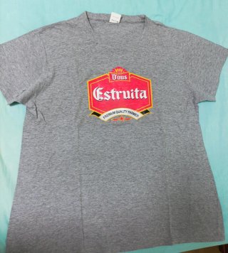 Camiseta gris Estruita Premium Quality Farmer