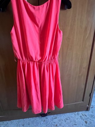 Vestito estivo donna arancione/rosso