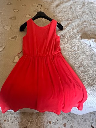 Vestito estivo donna arancione/rosso
