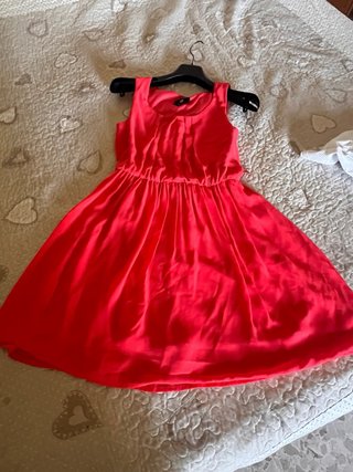 Vestito estivo donna arancione/rosso