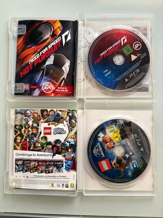 Lote 5 Juegos PS3: Resident Evil, Deus Ex, NFS